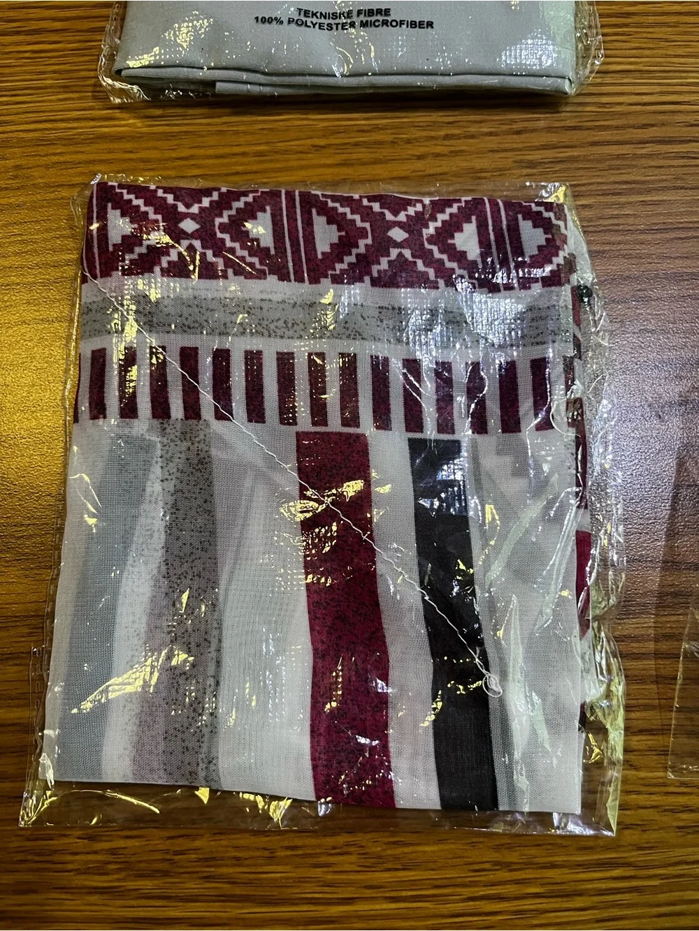 Yellow Floral, Striped and Solid Scarf Masks Set of Four